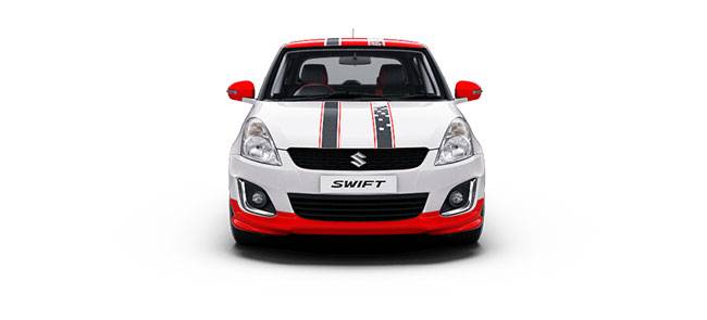 देखें स्पोर्टी लुक वाली Swift Glory लिमिटेड एडिशन की तस्वीरें