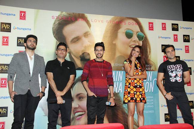 अपने नए गाने के लॉन्च पर इमरान हाशमी और ईशा गुप्ता