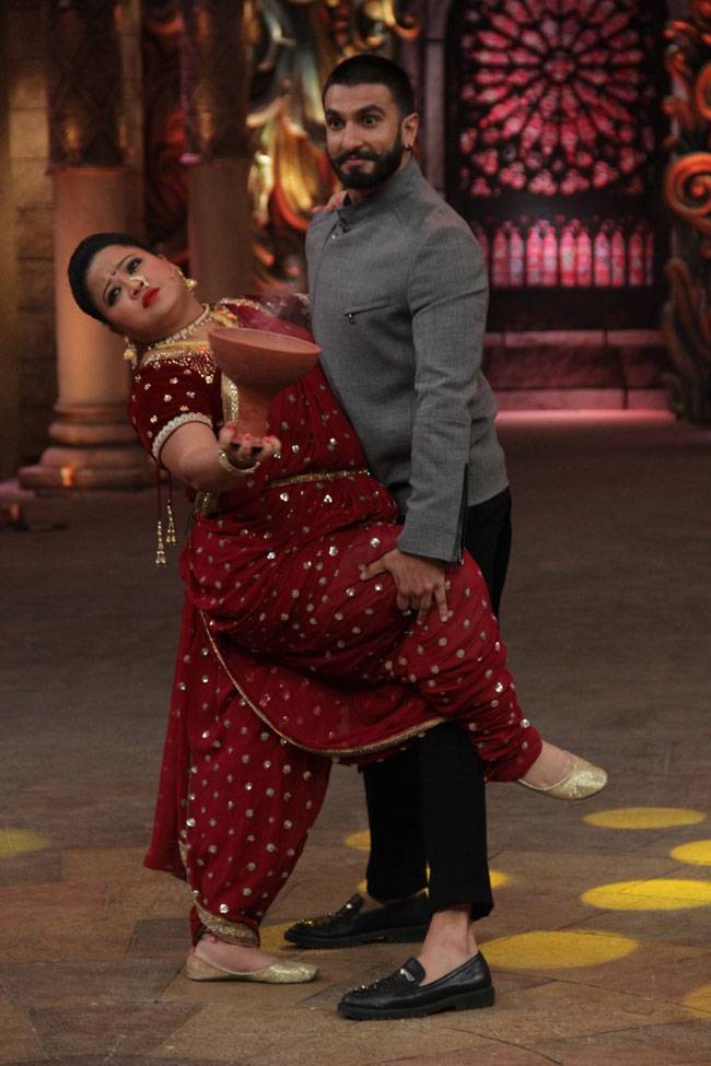 'बाजीराव मस्तानी' के रंग में रंगा 'कॉमेडी नाइट्स बचाओ'