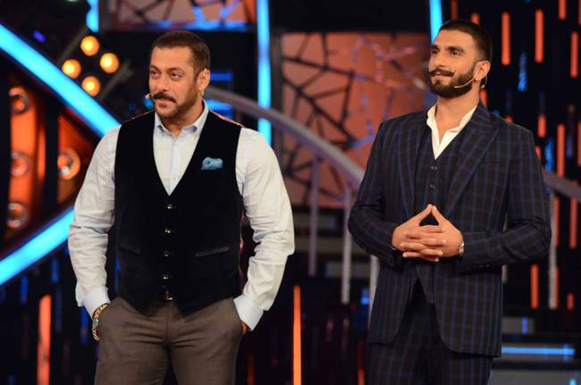 तस्वीरें: बिग बॉस के घर पहुंचे रणवीर सिंह