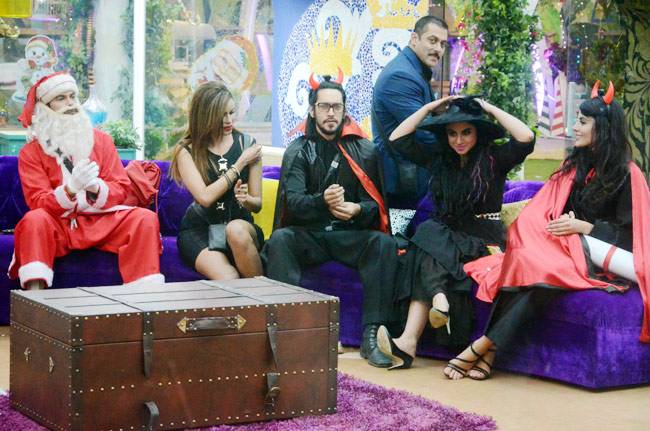 बिग बॉस के घर मनाया गया सलमान का 50वां बर्थडे...