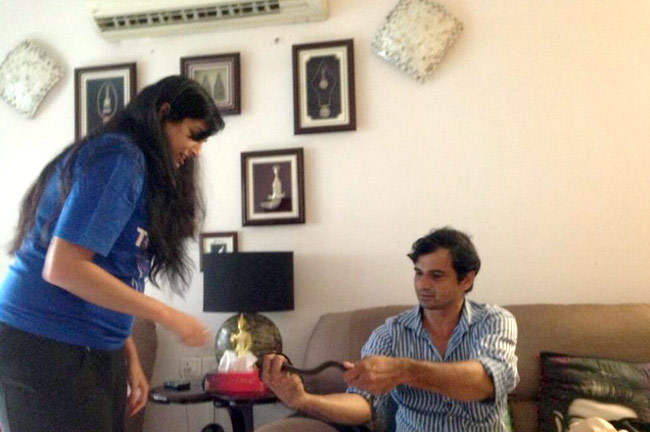 सांपों से खेलने वाली स्नेहा उल्लाल Happy birthday