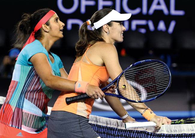 सानिया-हिंगिस ने ऑस्ट्रेलियन ओपन में भी लहराया जीत का परचम