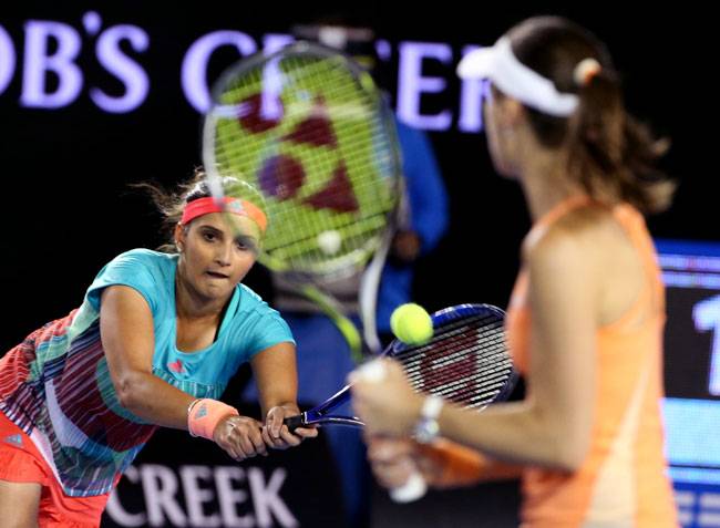 सानिया-हिंगिस ने ऑस्ट्रेलियन ओपन में भी लहराया जीत का परचम