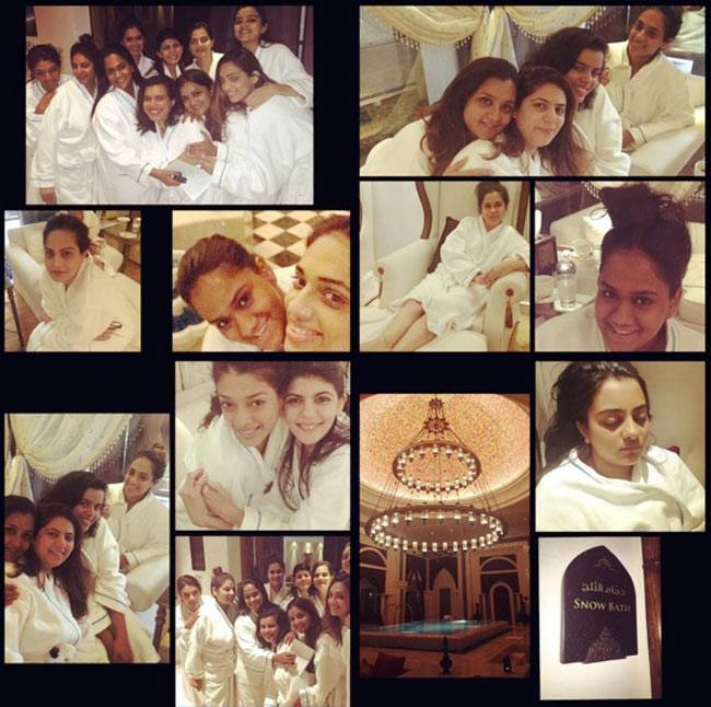 सलमान खान की बहन अर्पिता के बेबी शावर में हुई जमकर मस्ती