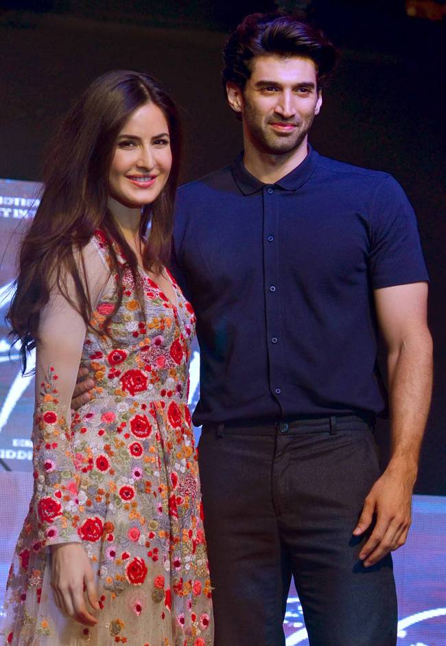 'फितूर' के प्रमोशन पर कटरीना आदित्य का जवाब नहीं