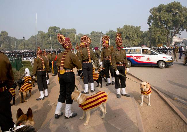 पहली बार फ्रेंच सैनिकों ने की गणतंत्र दिवस परेड की रिहर्सल