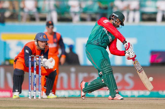 ICC World T20: बांग्लादेश ने नीदरलैंड्स को 8 रन से हराया