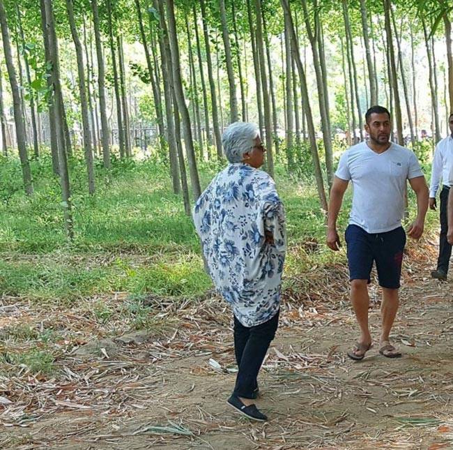 दिल्ली में यूलिया वंतूर संग सलमान का चिल आउट?