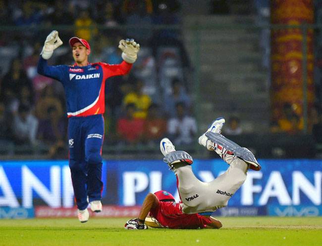 DDvsKXIP: अमित मिश्रा और क्विंटन डि कॉक से हारे किंग्स