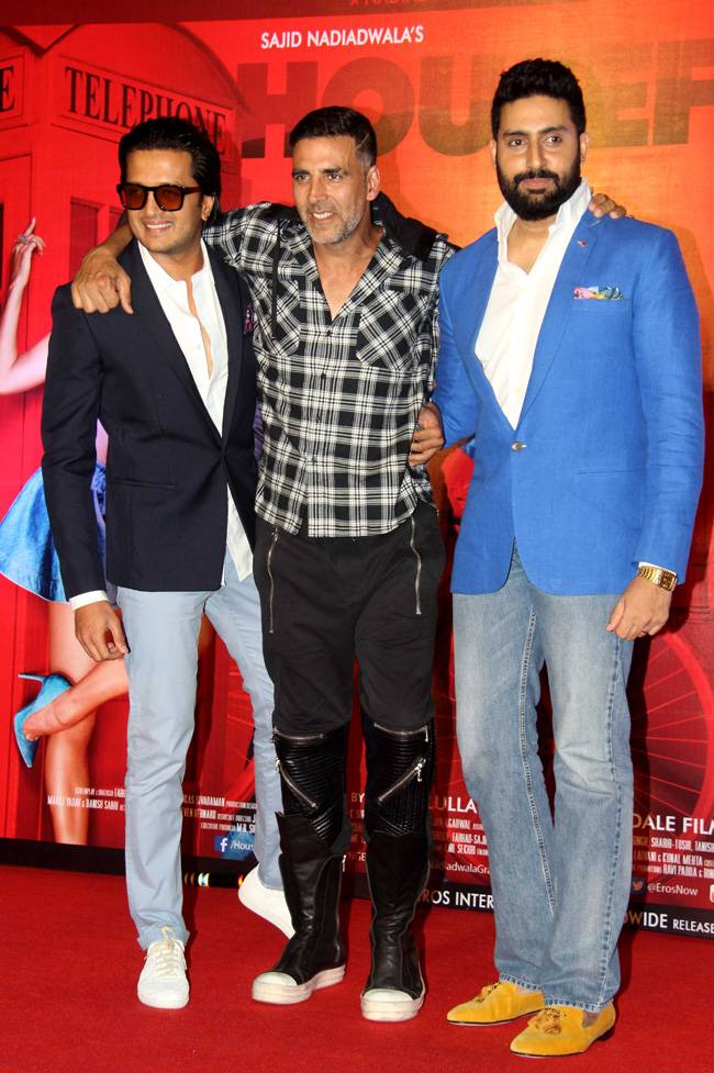 'हाउसफुल 3' के ट्रेलर लॉन्च पर सितारों ने की जमकर मस्ती