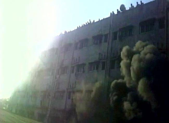 भिवंडी में चार मंजिला इमारत में आग की भयावह तस्वीरें