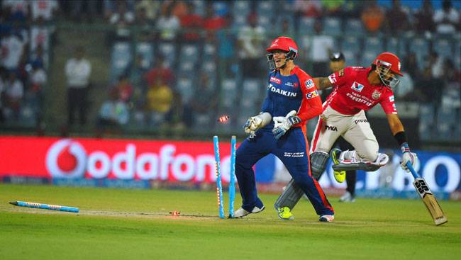 DDvsKXIP: अमित मिश्रा और क्विंटन डि कॉक से हारे किंग्स