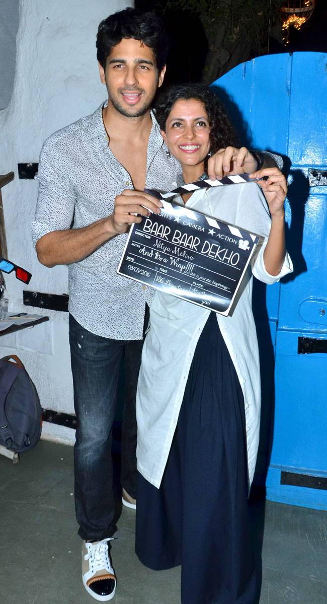 कटरीना और सिद्धार्थ की 'बार बार देखो' रैप अप पार्टी