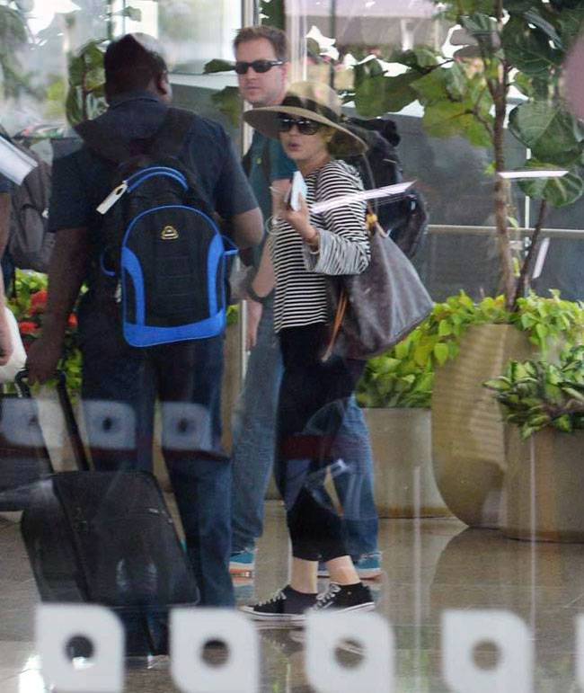 पति जीन गुडइनफ के साथ ताज का दीदार करने पहुंची प्रीति जिंटा