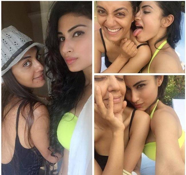 'नागिन' फेम मौनी रॉय गोवा में कर रही हैं मौज मस्ती