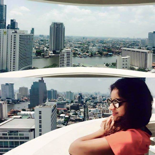 देखें पति के साथ एनि‍वर्सरी मना रही संध्या बींदणी की तस्वीरें