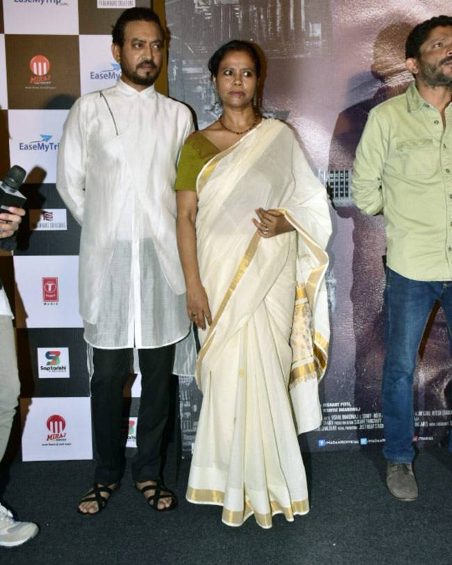 इरफान ने बेटे के साथ दिखाया 'मदारी' का ट्रेलर