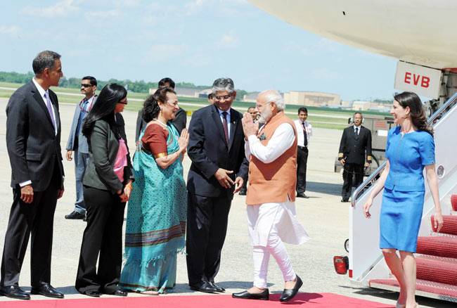 ...जब US पहुंचे पीएम, लगे मोदी-मोदी के नारे