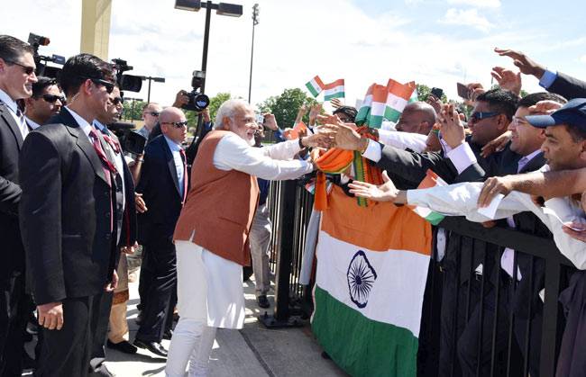 ...जब US पहुंचे पीएम, लगे मोदी-मोदी के नारे