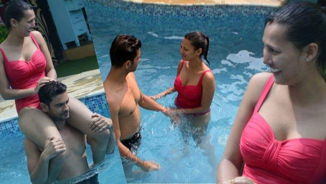 टीवी स्टार्स का पूल रोमांस, TRP का पूरा चांस