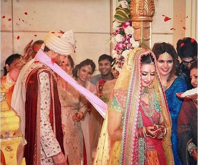 दिव्यांका-विवेक की शादी की अनदेखी तस्वीरें...
