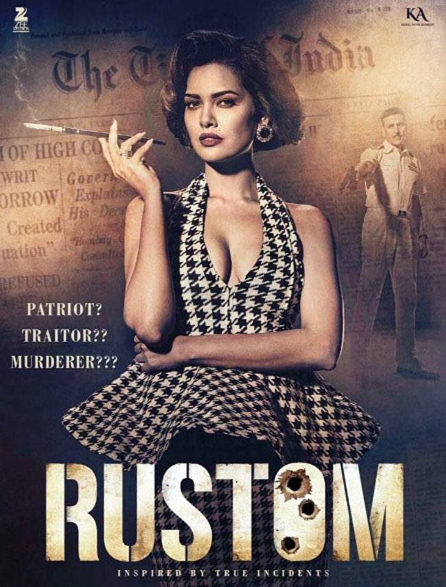 अक्षय कुमार की फिल्म 'रुस्तम' के किरदारों से मिलें पोस्टर्स में