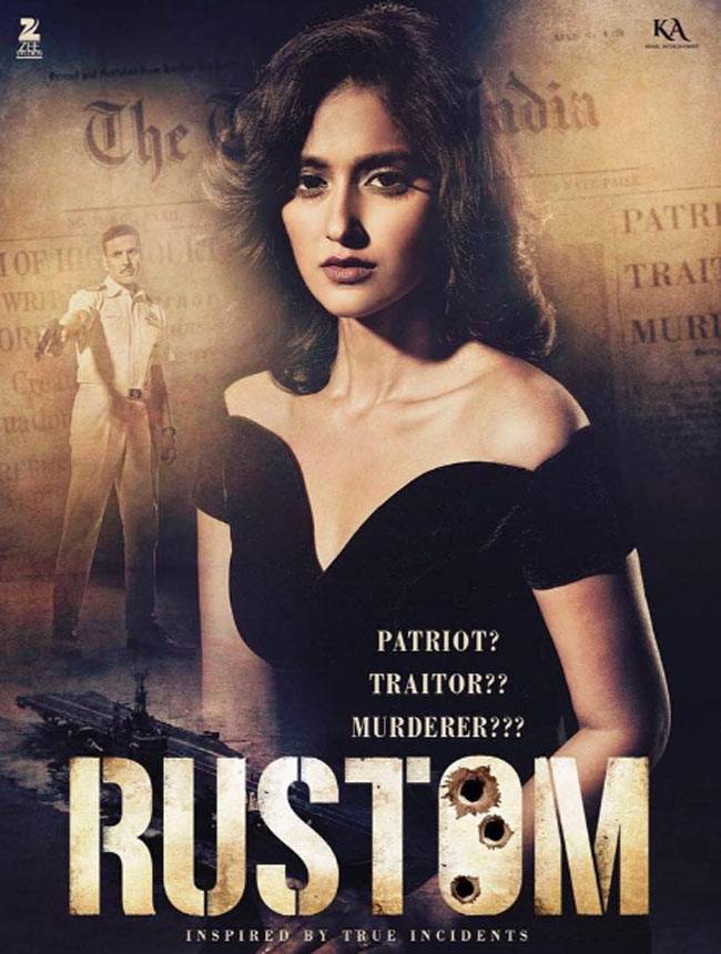 अक्षय कुमार की फिल्म 'रुस्तम' के किरदारों से मिलें पोस्टर्स में