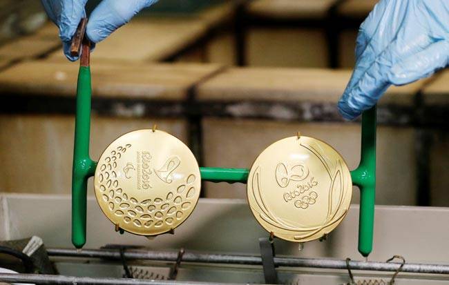 ऐसे बने रियो ओलंपिक में विजेताओं को दिए जाने वाले मेडल