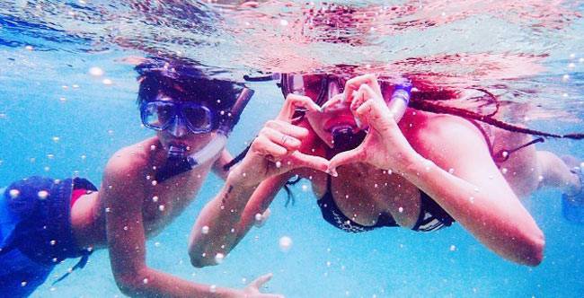 मालदीव में मलाइका का Bold अंदाज