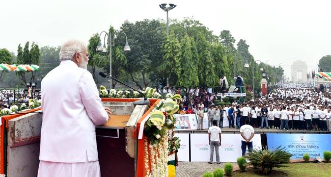 PM मोदी ने 'रन फॉर रियो' के लिए दिखाई हरी झंडी