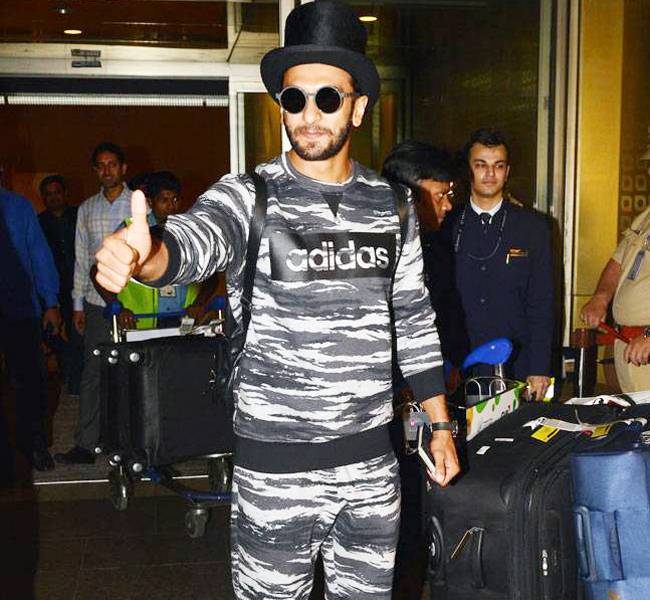 'बेफिक्रे' की शूटिंग पूरी कर मुंबई लौटे रणवीर, देखें तस्वीरें...