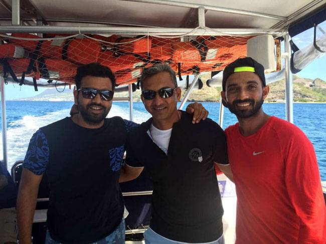 सिर्फ ट्रेनिंग और प्रैक्टिस ही नहीं, वेस्टइंडीज में जारी है टीम इंडिया की मटरगस्ती