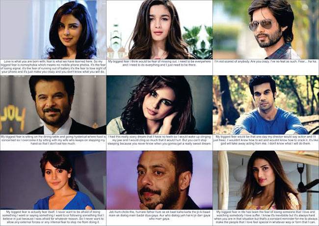 डर तो बॉलीवुड स्‍टार्स को भी लगता है...