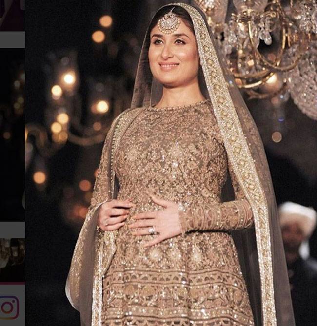 प्रेग्नेंट करीना कपूर LFW में रैंप वॉक कर भावुक हुईं