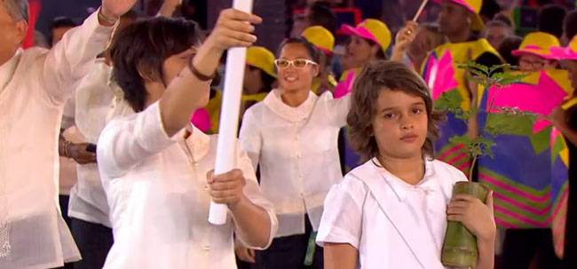 रियो ओलंपिक के उद्घाटन समारोह की झलकियां