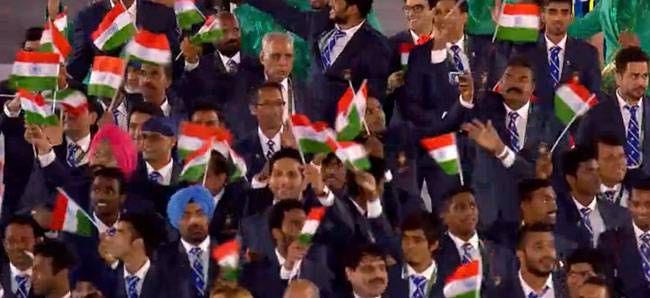 रियो ओलंपिक के उद्घाटन समारोह की झलकियां