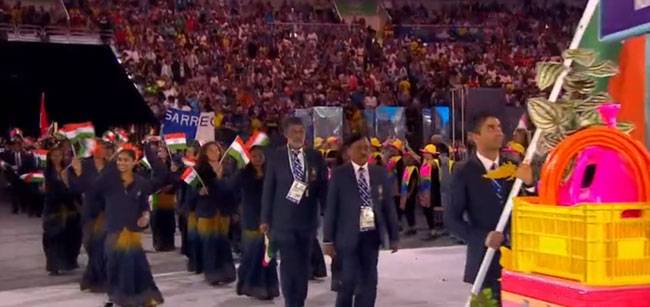 रियो ओलंपिक के उद्घाटन समारोह की झलकियां