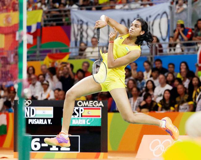 रियो ओलंपिक में 'सिल्वर' गर्ल बनी पीवी सिंधू