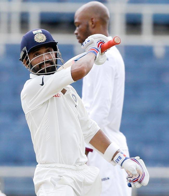 दूसरे टेस्ट में भी बजा टीम इंडिया का डंका, राहुल-रहाणे ने ठोके शतक