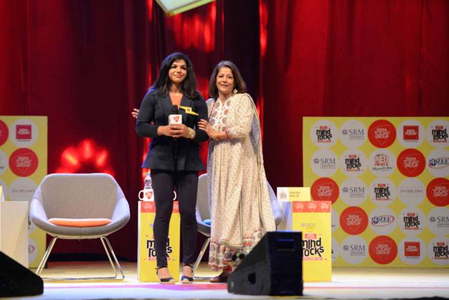 #MindRocks16 में पहुंची साक्षी मलिक, कहा, 'जिंदगी पूरी तरह से बदली'
