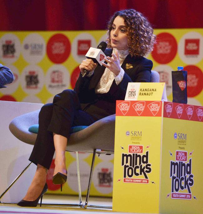 #MindRocks16 माइंड रॉक्स में कंगना ने मचाई धूम