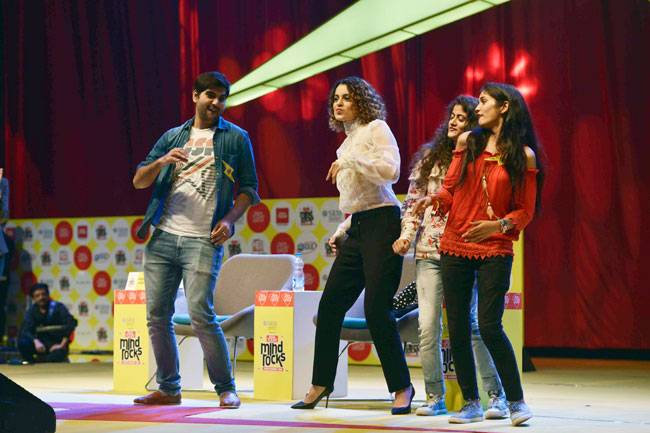 #MindRocks16 माइंड रॉक्स में कंगना ने मचाई धूम