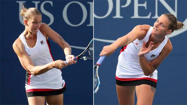 कलरफुल ड्रेसेज में टेनिस परियों के स्पोर्टी और ब्यूटीफुल लुक की धूम