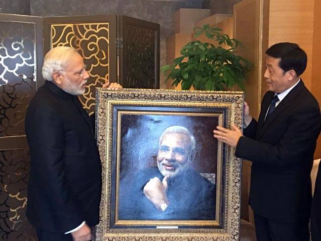 तस्वीरों में देखें पीएम मोदी का चीन दौरा