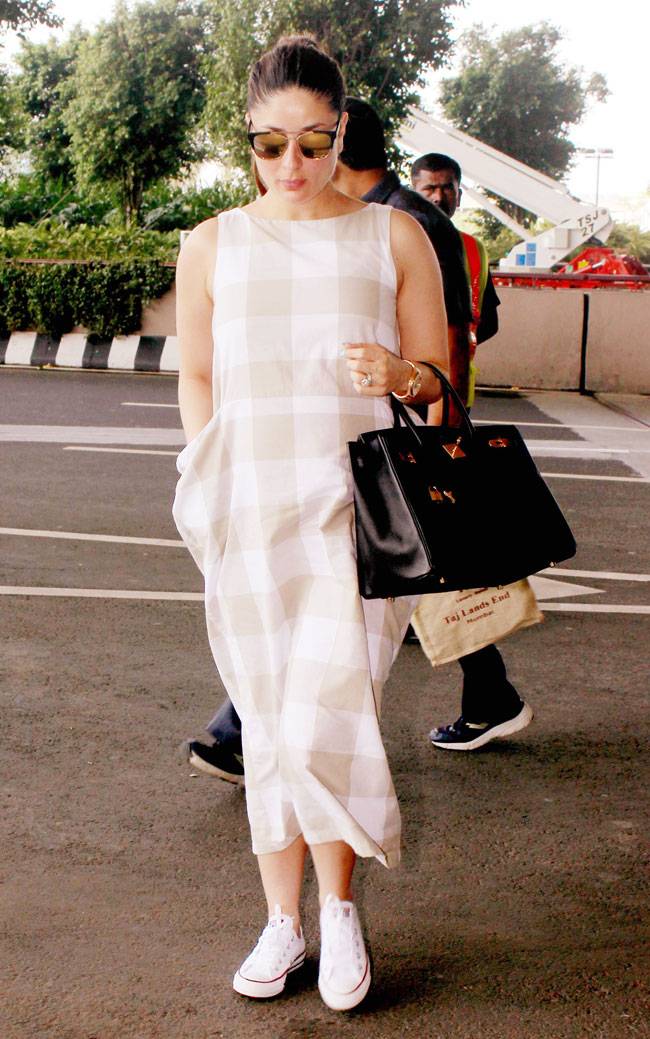 तस्वीरें कहती हैं 'मैटरनिटी फैशन दीवा' हैं करीना कपूर