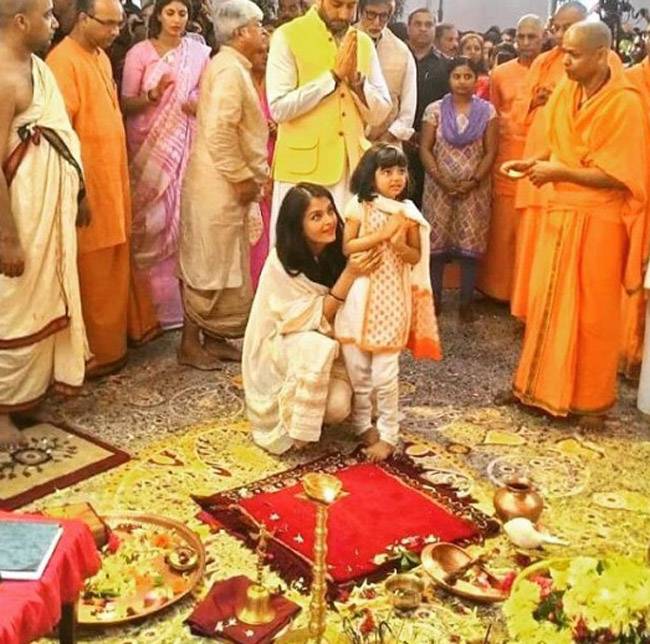 देश की पहली बेबी सेलि‍ब्रिटी आराध्या बच्चन हुईं 5 साल की