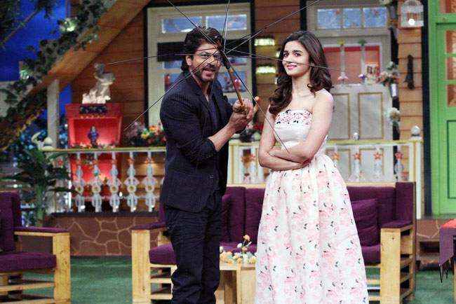 कपिल के शो पर आलिया और शाहरुख का रोमांस