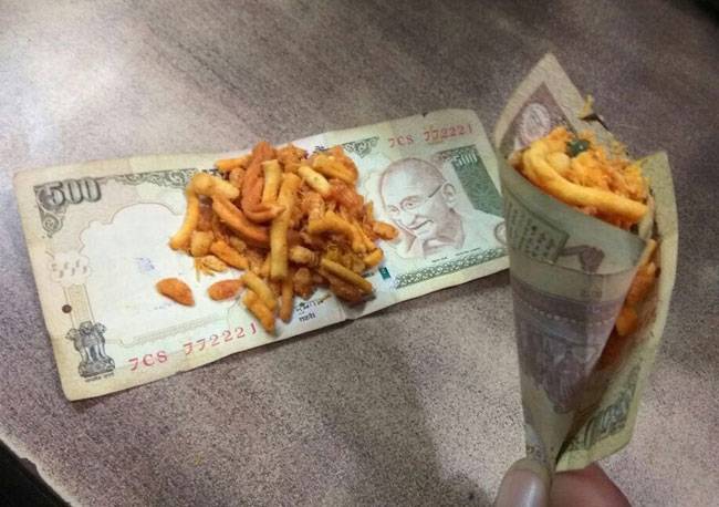 अब इस काम के हजार-पांच सौ के नोट