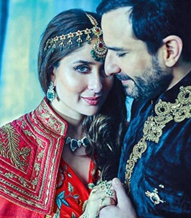 सैफ के लिए एक बार फिर दुल्हन बनी प्रेग्नेंट करीना